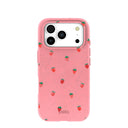 Bubblegum Pink Summer Berries iPhone 17 Pro Case