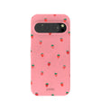 Bubblegum Pink Summer Berries Google Pixel 9/9 Pro Case