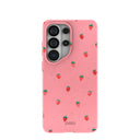 Bubblegum Pink Summer Berries Samsung Galaxy S26 Ultra Case