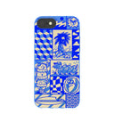 Electric Blue Summer Blues iPhone 6/6s/7/8/SE Case