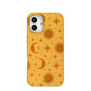 Honey Sun and Moon iPhone 16 Plus Case
