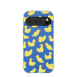 Electric Blue Sunny Ducklings Google Pixel 10/10 Pro Case
