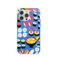 Electric Blue Sushi Night iPhone 14 Pro Max Case