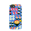 Electric Blue Sushi Night iPhone 6/6s/7/8/SE Case