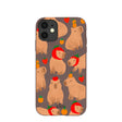 Chocolate Brown Sweet Capybaras iPhone 11 Case