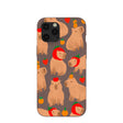 Chocolate Brown Sweet Capybaras iPhone 12 Pro Max Case