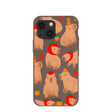 Chocolate Brown Sweet Capybaras iPhone 13 Mini Case