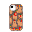 Chocolate Brown Sweet Capybaras iPhone 16e/17e Case