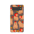 Chocolate Brown Sweet Capybaras Google Pixel 6 Case