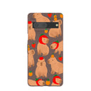 Chocolate Brown Sweet Capybaras Google Pixel 7 Case