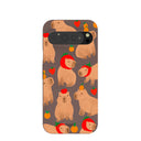 Chocolate Brown Sweet Capybaras Google Pixel 9 Pro XL Case