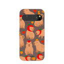 Chocolate Brown Sweet Capybaras Google Pixel 9/9 Pro Case
