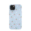 Powder Blue Sweet Cherries iPhone 13 Case
