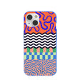 Electric Blue Tangerine Mix iPhone 14 Case