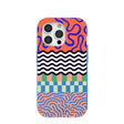 Electric Blue Tangerine Mix iPhone 15 Pro Case
