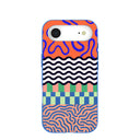 Electric Blue Tangerine Mix iPhone Air Case