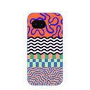 Electric Blue Tangerine Mix Google Pixel 9a Case