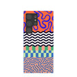 Electric Blue Tangerine Mix Samsung Galaxy S24 Ultra Case