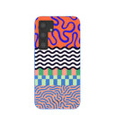 Electric Blue Tangerine Mix Samsung Galaxy S24 Case