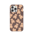 Chocolate Brown Teddy Love iPhone 14 Pro Max Case