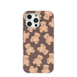 Chocolate Brown Teddy Love iPhone 16 Pro Max Case
