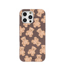 Chocolate Brown Teddy Love iPhone 16 Pro Max Case