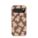 Chocolate Brown Teddy Love Google Pixel 10/10 Pro Case