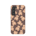 Chocolate Brown Teddy Love Samsung Galaxy S23 Case