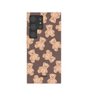 Chocolate Brown Teddy Love Samsung Galaxy S24 Ultra Case
