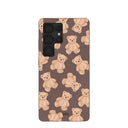 Chocolate Brown Teddy Love Samsung Galaxy S25 Ultra Case