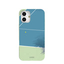 Sage Green Tennis Court iPhone 16 Plus Case