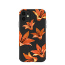 Black Tiger Lily iPhone 11 Case