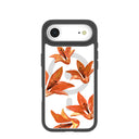 Clear Tiger Lily iPhone Air Case With Noir Ridge (MagSafe included)