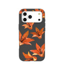 Black Tiger Lily iPhone 17 Pro Max Case