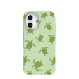 Sage Green Tiny Turtles iPhone 16 Case