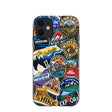 Black Trail Stickers iPhone 11 Case