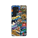 Black Trail Stickers Samsung Galaxy S25 Ultra Case