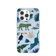 Powder Blue Tropical Rainforest iPhone 14 Pro Case