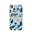 Powder Blue Tropical Rainforest iPhone 15 Case
