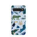 Powder Blue Tropical Rainforest Google Pixel 8a Case