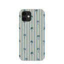 London Fog Tropical Stripes iPhone 12/ iPhone 12 Pro Case