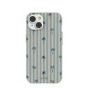 London Fog Tropical Stripes iPhone 14 Case