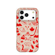 Seashell True North Red iPhone 17 Pro Case