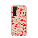 Seashell True North Red Samsung Galaxy S25+(Plus) Case