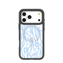Clear Tulip Dreams iPhone 17 Pro Max Case With Noir Ridge (MagSafe included)