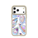 Clear Twilight Pearl iPhone 17 Pro Max Case With London Fog Ridge (MagSafe included)