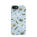 Powder Blue Two Peas in a Pod iPhone 6/6s/7/8/SE Case