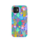 Electric Blue Underwater Blooms iPhone 12/ iPhone 12 Pro Case