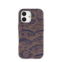 Chocolate Brown Vintage Catch iPhone 17 Case