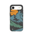 Black Vintage Peaks iPhone Air Case